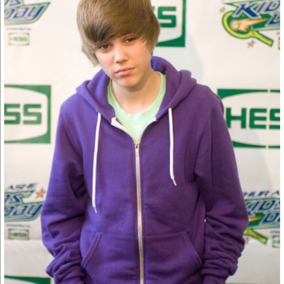 american apparel purple moletom com capuz